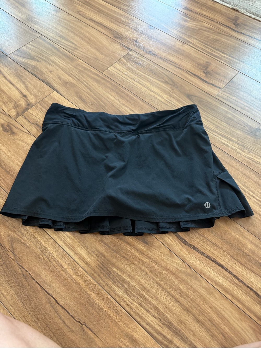 lululemon athletica Black Performance Tennis Skirt